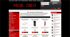 Desktop Screenshot of mobil-zbozi.cz
